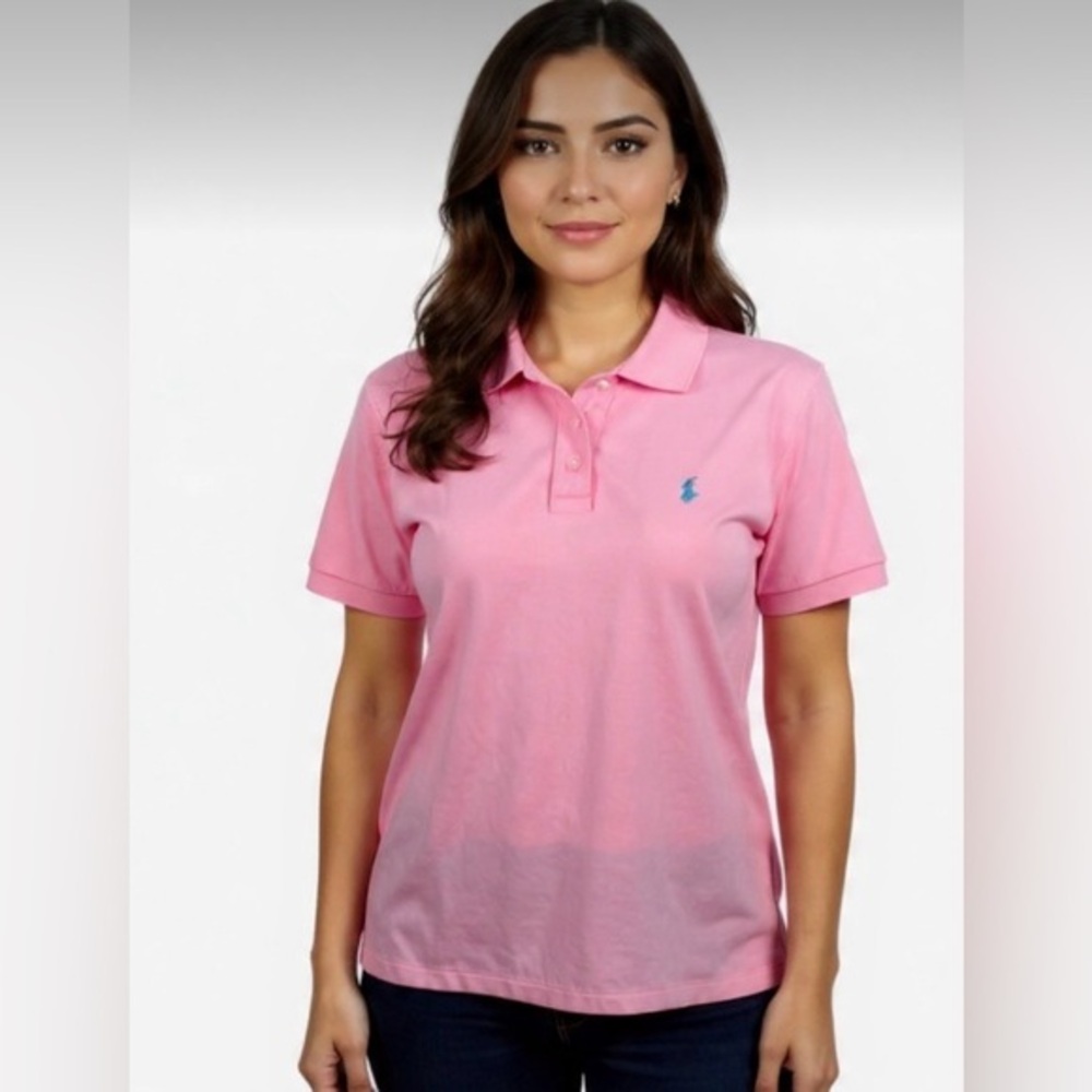 Ralph Lauren Pink Polo Custom Fit Classic Women Size XXL/ Men’s Size XL